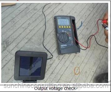 Solar panel products pre-shipment inspection quality check in Indonesia