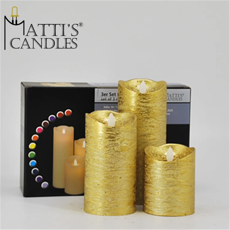 New products 2019 flameless musical birthday candles flameless praraffin candle