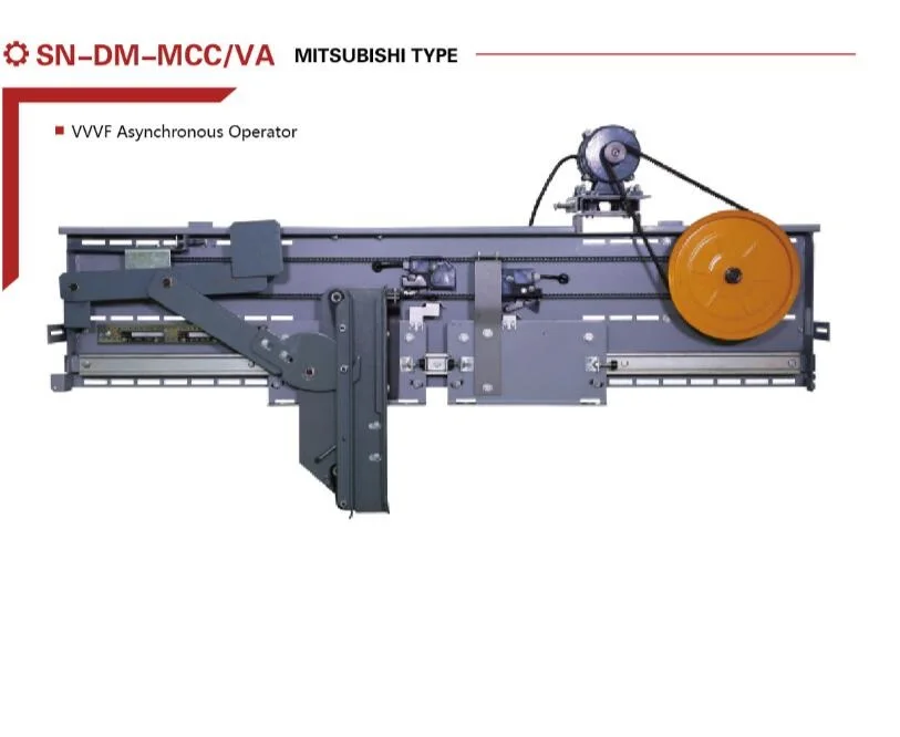 Elevator Door Mechanism VVVF Asynchronous Operator / losing times is suitable to the disables