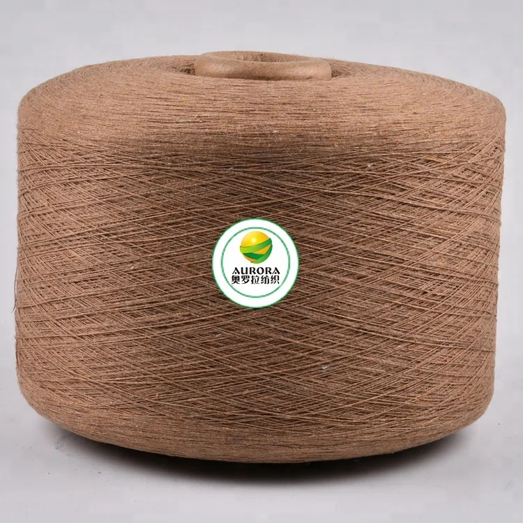 
Ne 12/1 Recycled Dyed Warp Yarn for for Weaving and Knitting 65% Polyester 35% Cotton Melange Yarn Blended Yarn Dyed Spinning 