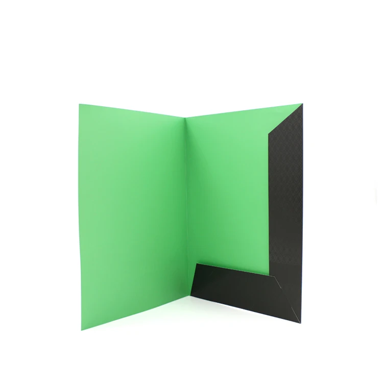 Бумажная картонная папка для презентаций, бумажная папка для документов с вашим собственным логотипом