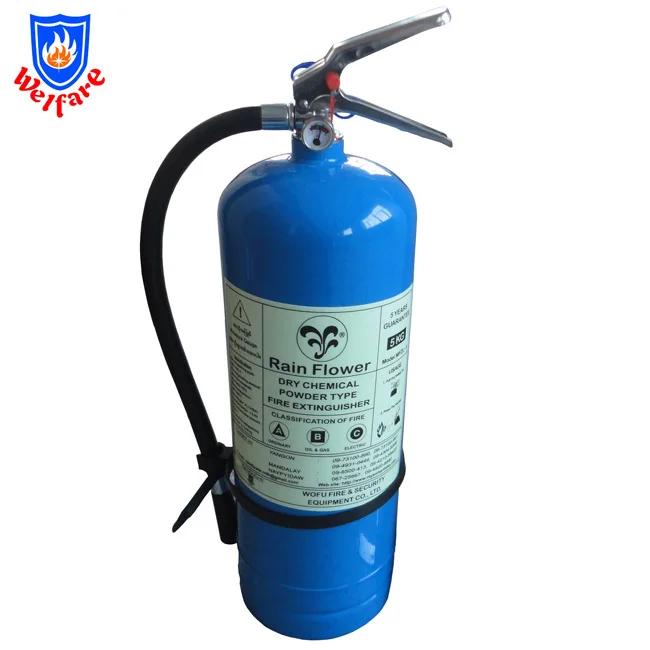 8KG ABC Blue Cylinder Dry Powder Fire Extinguisher