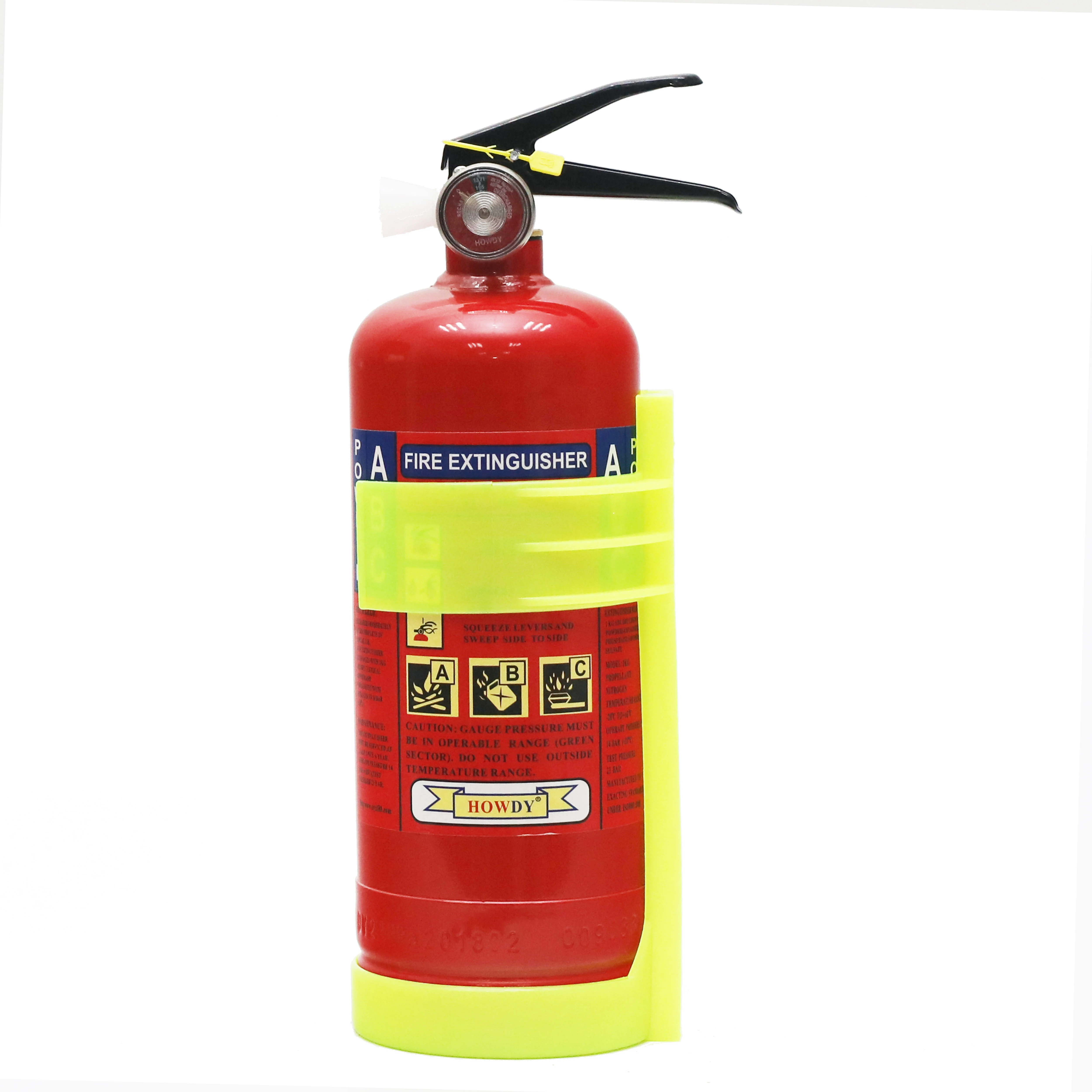 2019 howdy portable car to use fire fighting equipment abc powder 1kg extintores fire extinguisher