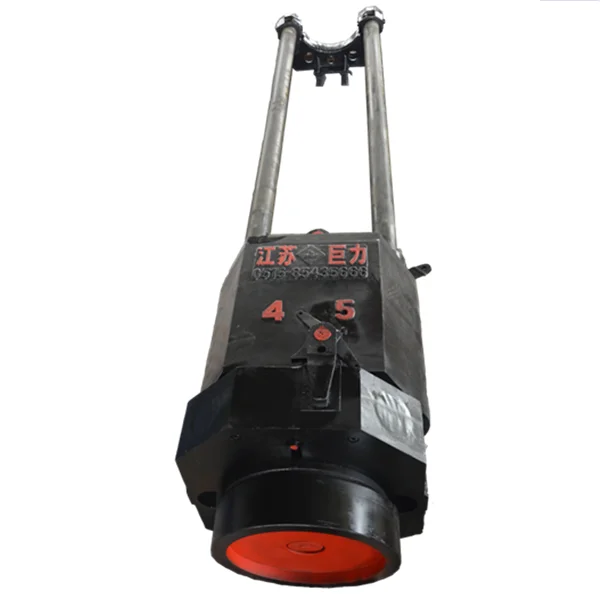 China Juli  DD35 rod type diesel pile impact hammer with leader mast system for crane and excavator
