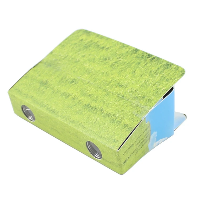 Custom Kids Toy Branded Cardboard Disposable Folding Foldable Paper Binoculars
