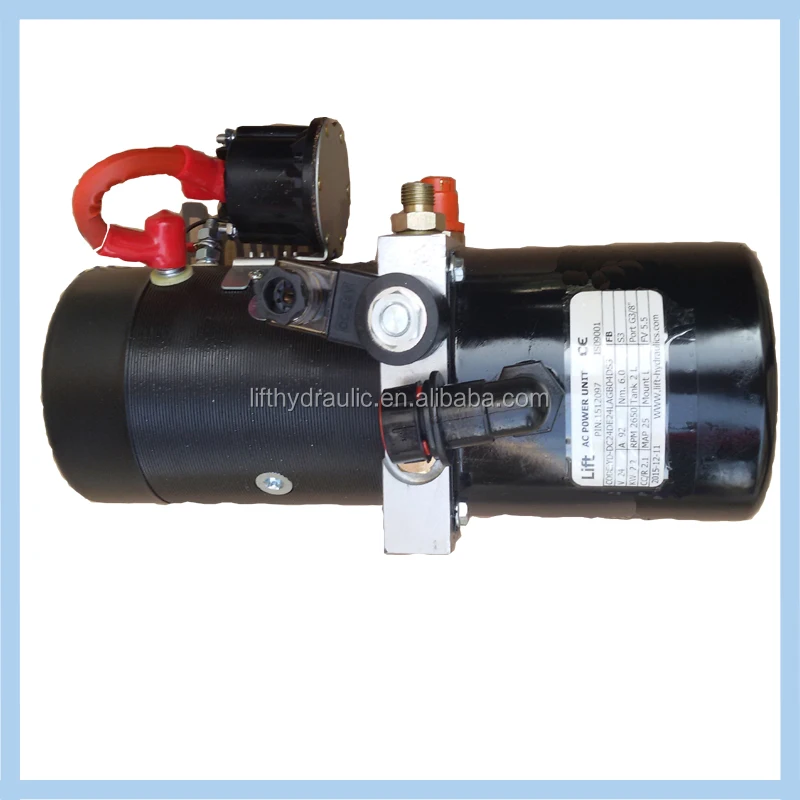 
 Китайский компактный гидравлический блок питания с электродвигателем  