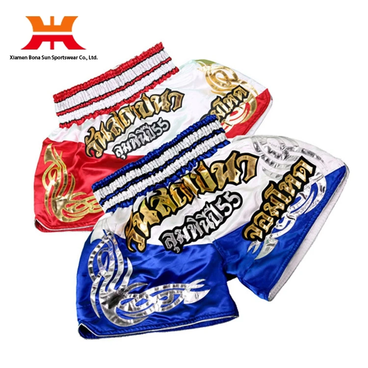 ММА 4 способ растянуть Таиланд девушку Ваш Собственный Дизайн боксерские шорты