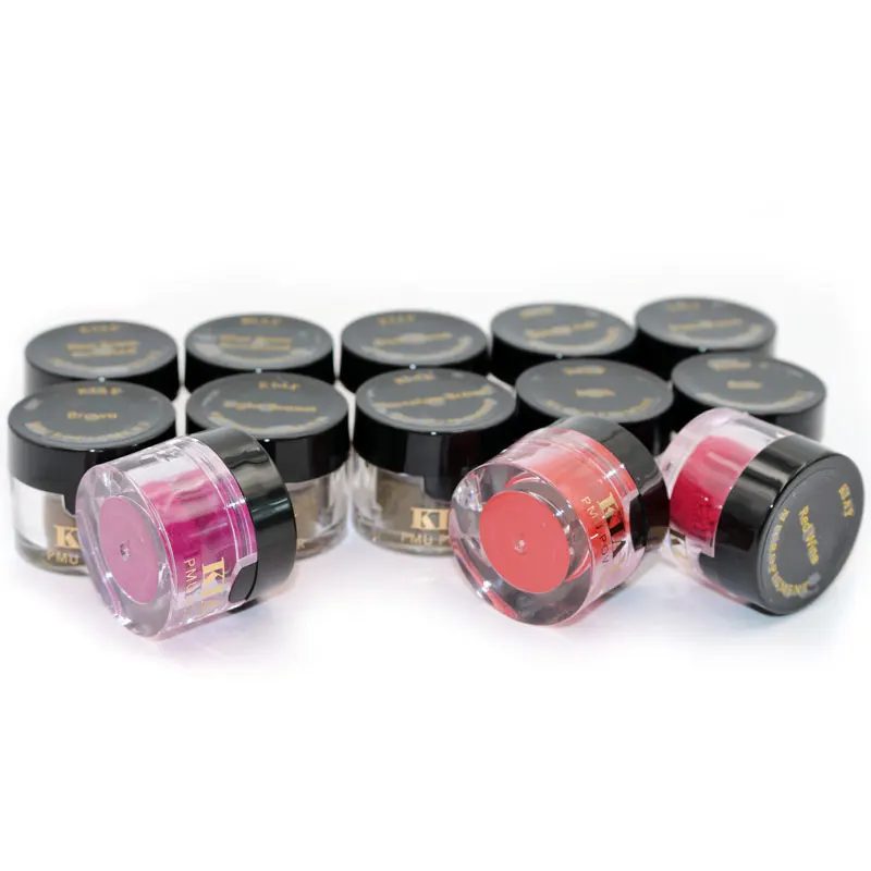 Newest Kiay Eyebrow Lip Colors Powder Professional Permanent Makeup Tattoo Powder Supply