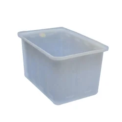 Heavy Duty Roto Square Rectangular Plastic Tuff Tubs For Food, Textile, Pharmaceutical, Medical and Manufacturing