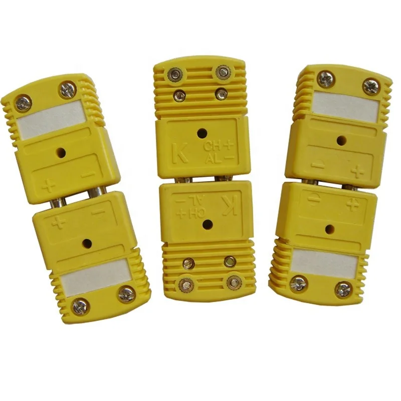 K  Type  Male And Female Thermocouple Connector
