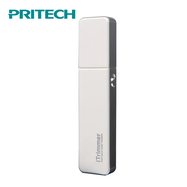  Машинка для стрижки волос на батарейках PRITECH 2xAAA триммер в носу со светодиодным фонариком