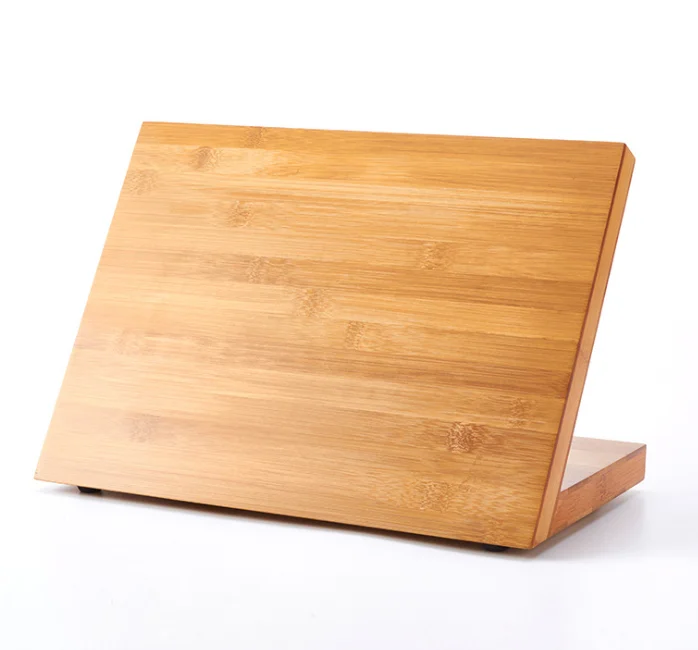 
2018 Natural bamboo Wooden magnetic knife holder 