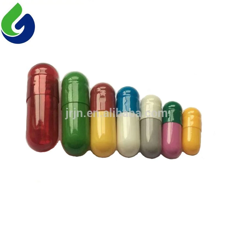 pearl golden gelatin empty capsule for health products