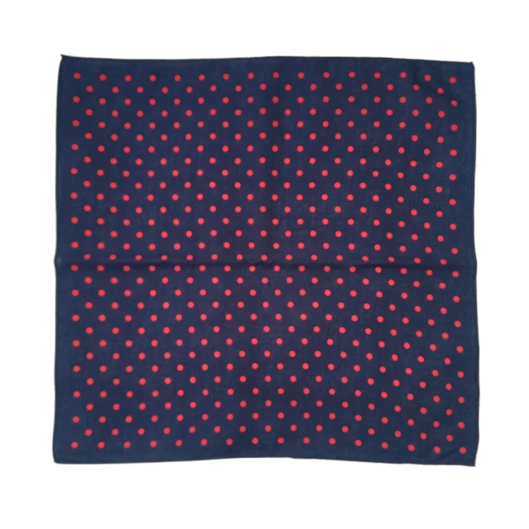 Taicang Yongsheng Wholesale White Square Pure Cotton Silk Printed Bandana in Stock