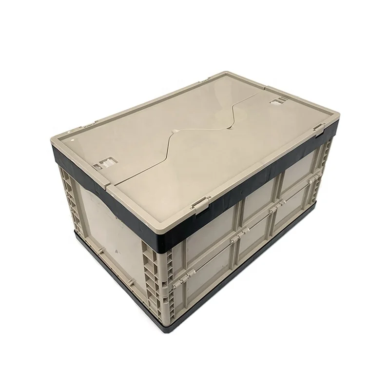 Vegetable and Fruit Collapsible Folding Crate Collapsing Foldable beer bottles Plastic Crate folding box pp plastic