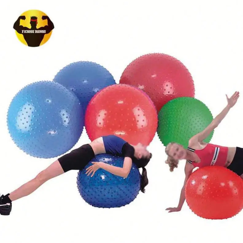 RAMBO Anti Burst Pvc Eco-Friendly Acupuncture Yoga Massage Gym Fitness Ball