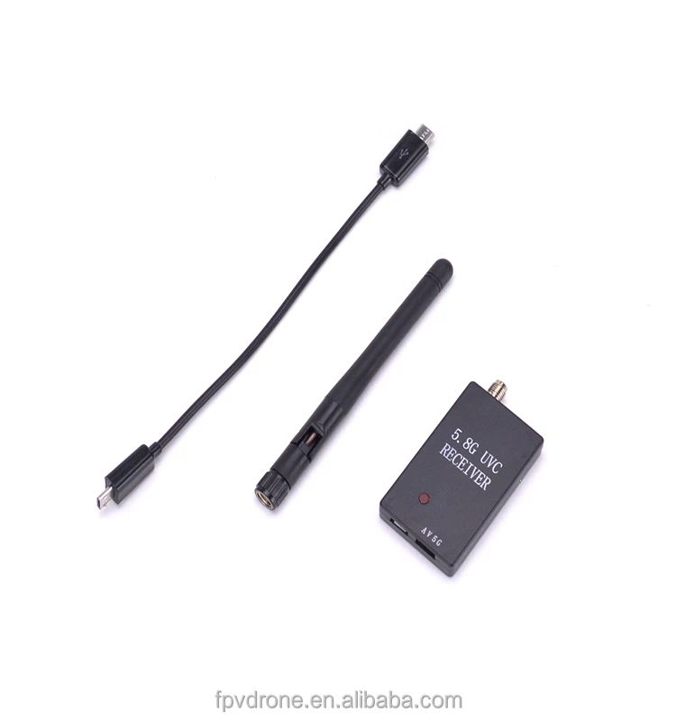 Newest Mini 5.8G FPV Receiver UVC Video Downlink OTG VR Android Phone