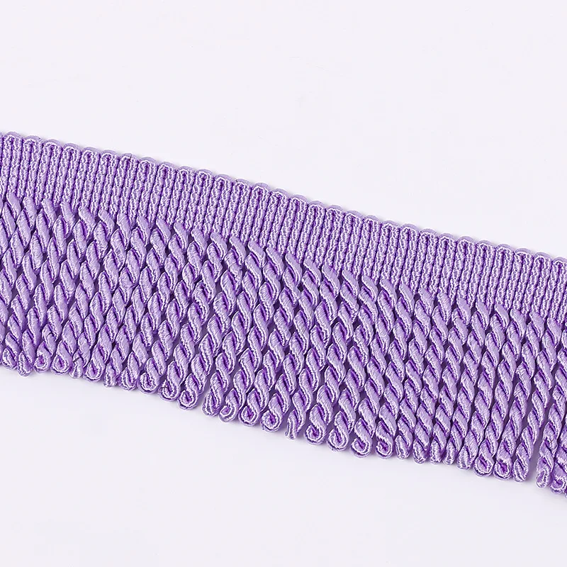 Best Selling 9CM Gold Bullion Tassel Fringe Trim For Curtain Accessories