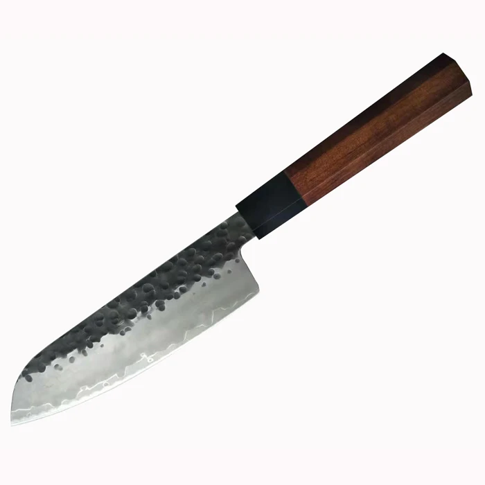 
Bucker 7 inch Japanese Professional Clad Steel Santoku Sushi Kitchen Knife for Chefs 