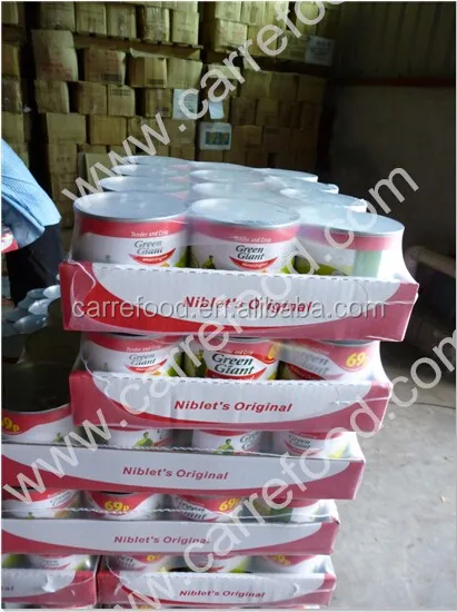 For 340g canned sweet corn whole kernel vaccum pack
