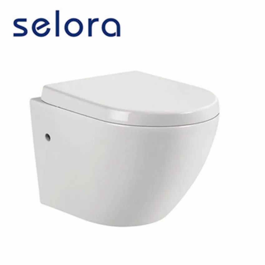 WC bathroom p trap water closet concealed cistern wall hung washdown toilet for selling