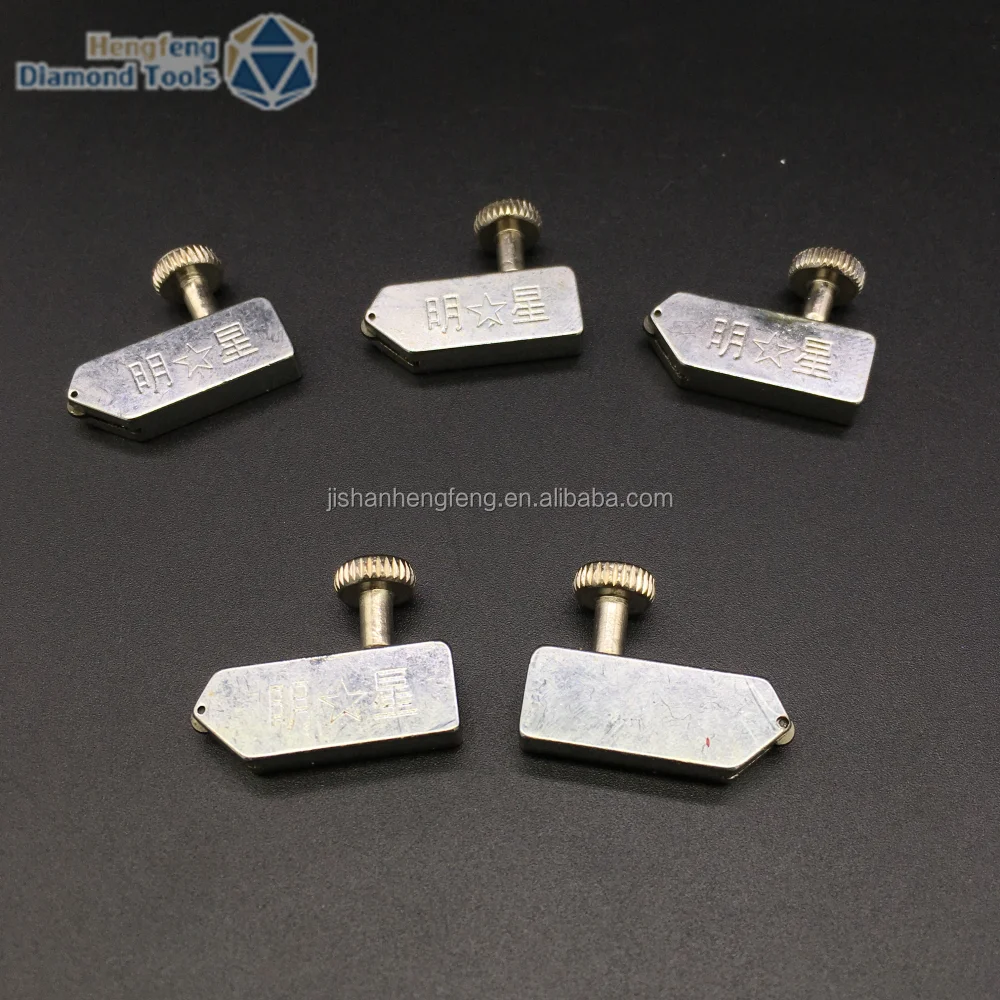 Glass cutter diamond head for T-type shaped glass cutter cutting tools butterfly cutterhead