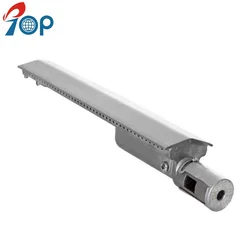 Universal Replacement Cast 304 Stainless Steel16 inches Rectangular BBQ Gas Grill Pipe Burner