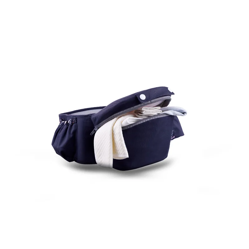 
multifunction convertible ergonomic Hipseat for newborn baby dark blue baby Carrier 