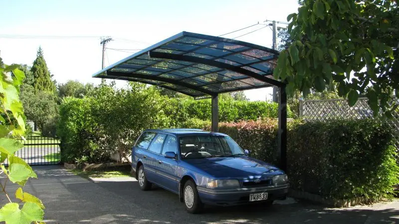Polycarbonate Car Parking Shed / Polycarbonate Sheer Roof Carports / Garages Canopies & Carports Metal Aluminum Not Coated