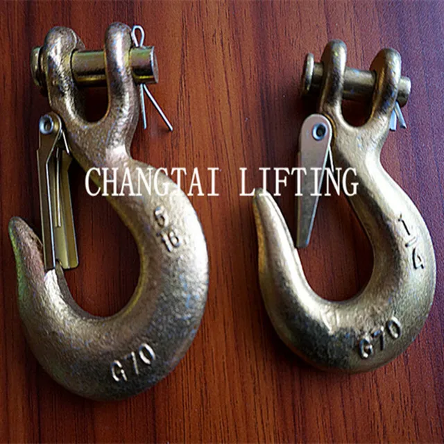 
G70 CLEVIS SLIP FORGED HOOK,US TYPE,GOLDEN 
