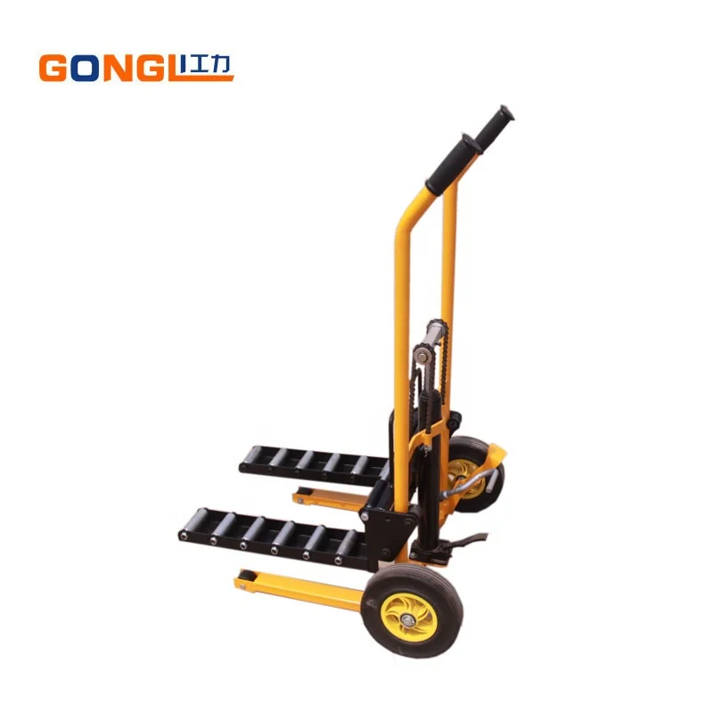 
pallet hand hydraulic stacker fork lift/manual stacker forklift /hand lift truck 