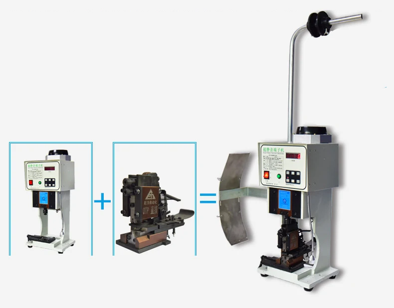 YTK-JL Semi-automatic wire super mute electrical cable terminal crimping machine