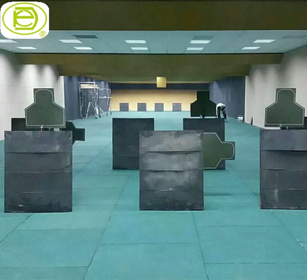 
Rubber Fooring for absorbing sound and shock 