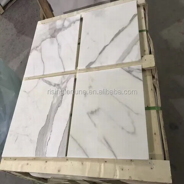 Calacatta gold marble tiles