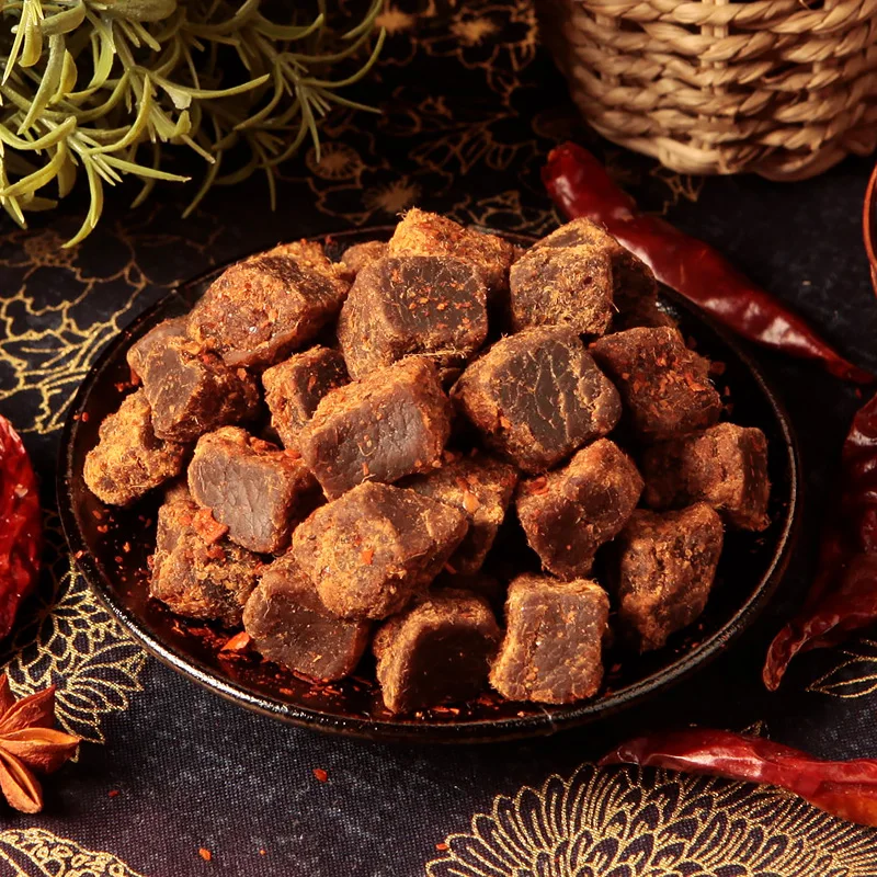 Shu Dao Xiang Китай оптовые сайты OEM продукты 100 г Приготовленное мясо острая пищевая закуска Еда сухая говядина