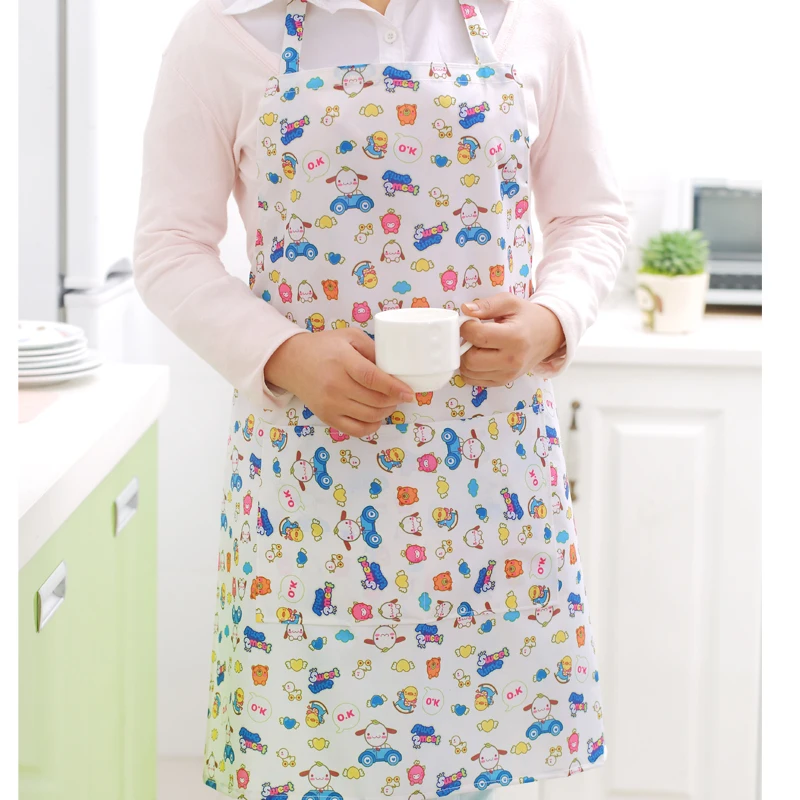 cost effective waterdrop resistant kitchen cooking apron