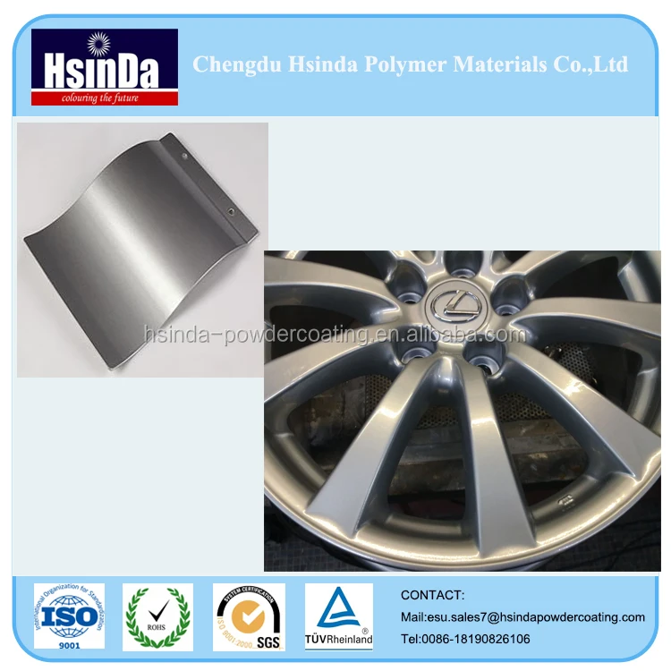 Горячие продажи бесплатный образец ral 9006 распыления порошка