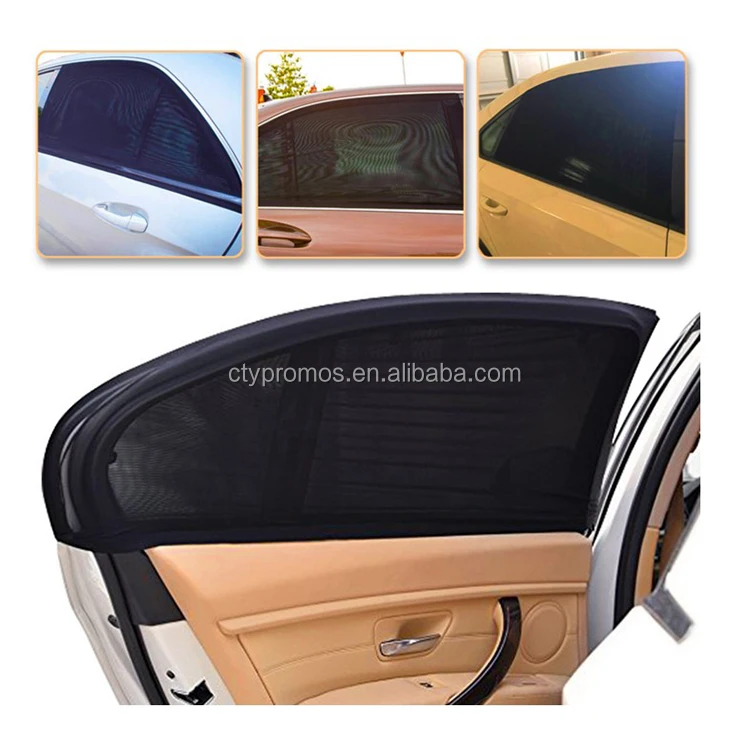 
Black Mesh Car Sunshade Cover Curtain For Side Window 