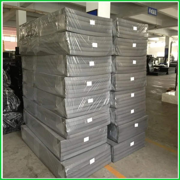 
soft flexible PE foam sheets , pe foam blocks with white and charcoal color 