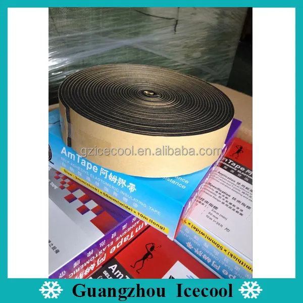 Big roll 10m/roll (30fts) Air conditioning AM self-adhesive insulation tape