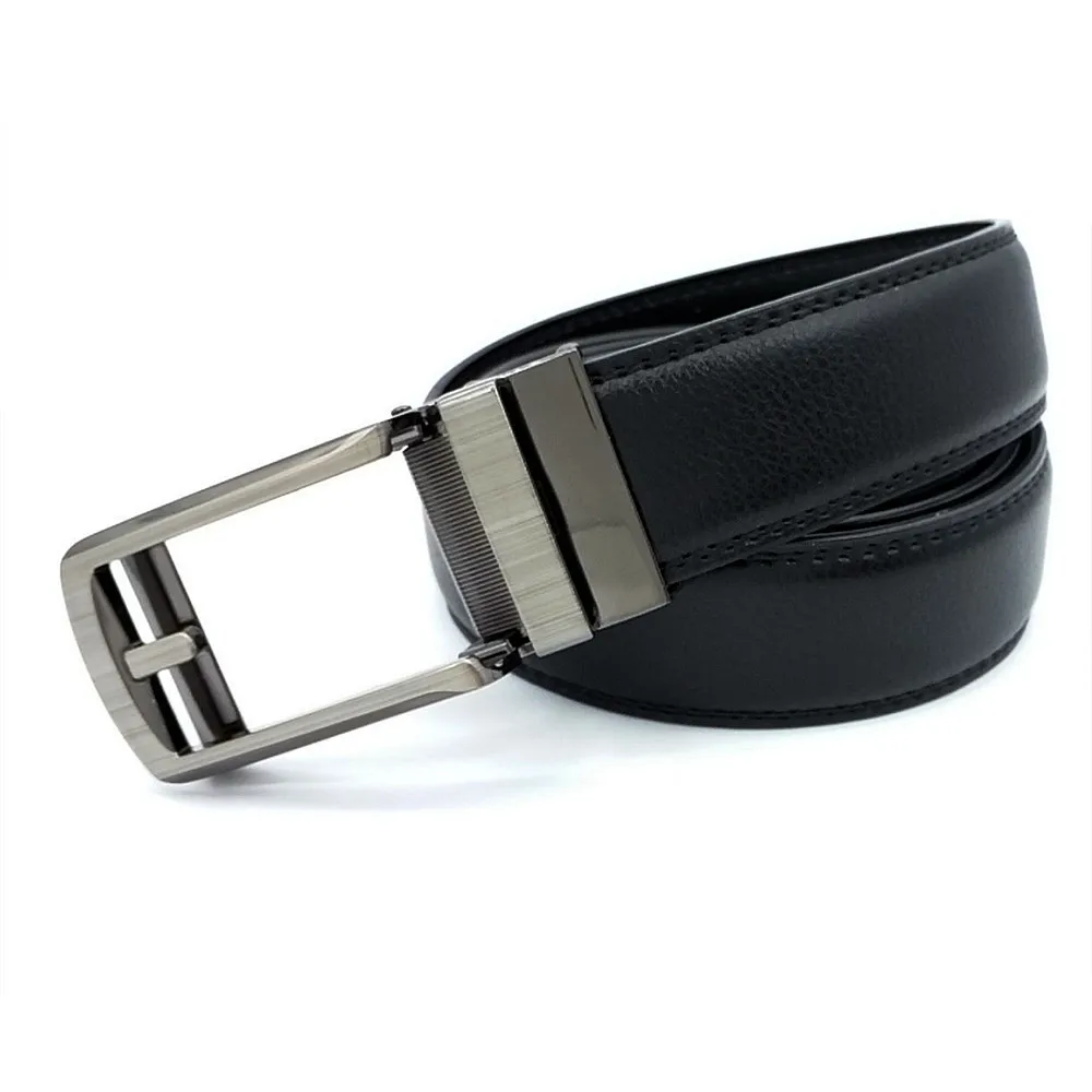 Лидер продаж хорошие цены мужские кожаные ремни с двумя слоями из воловьей