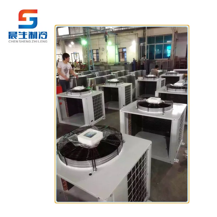 
Condensing unit parts of refrigeration equipment for ice cream machine metal body air cooler chiller evaporator 