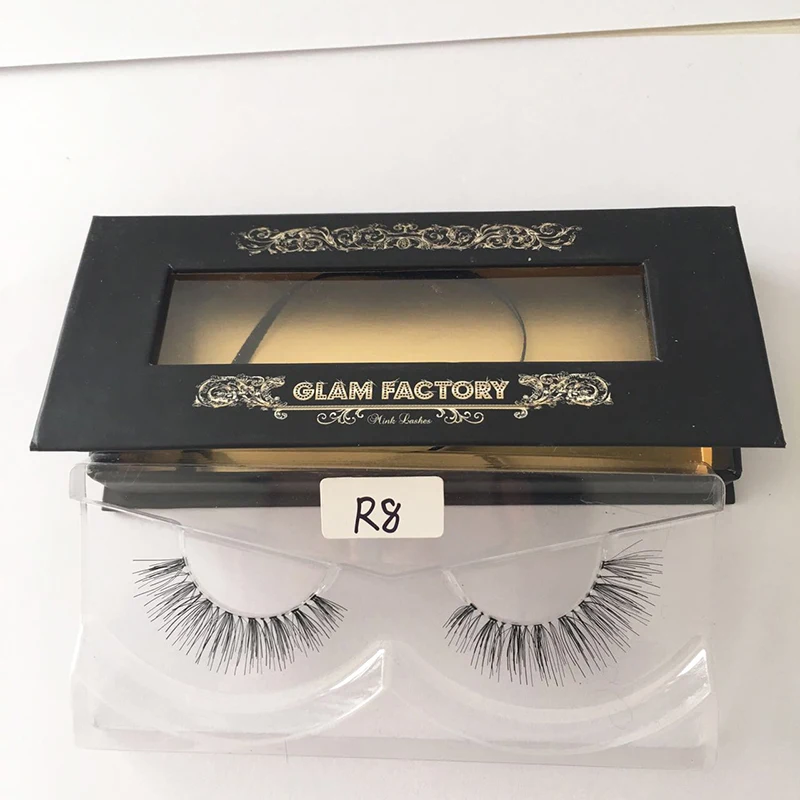 wholesale strip false Eyelasheshuman hair eyelash private label packages