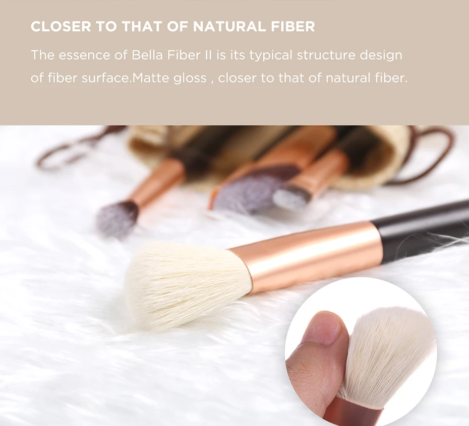 Unique Colors 5pcs Foundation Facial Make Up Brush Nylon Hair Powder Makeup Brush