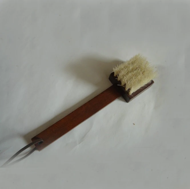 Many Styles High Quality Wood Bath Brush with Natural Pig Bristles and Professional Manufacturer