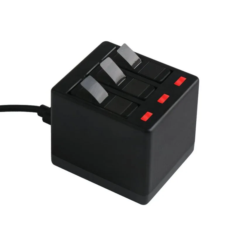 Зарядное устройство с 3 портами USB и портом Type-C для камеры GoPro Hero 5, GoPro Hero 6/7, hero5, hero6
