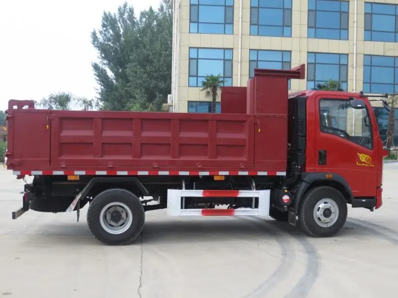 China sinotruk tipper howo light  truck 4 2 for sale