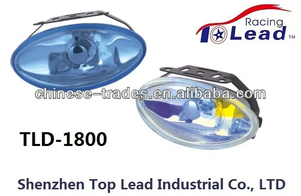 universal oval Aluminium alloy fog lights with halogen H3 55W bulb for all car use