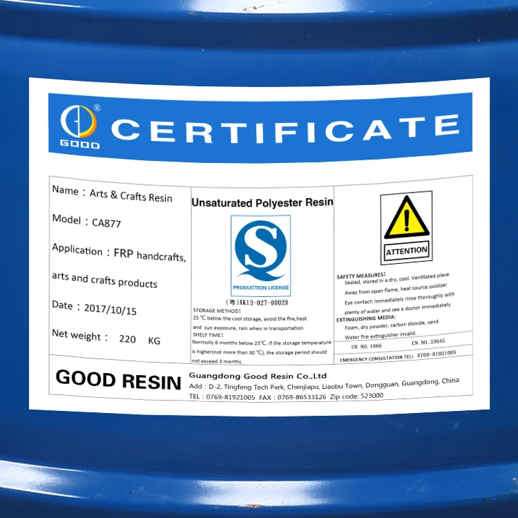 
Liquid unsaturated polyester resin for casting resin craft figure statue animal 