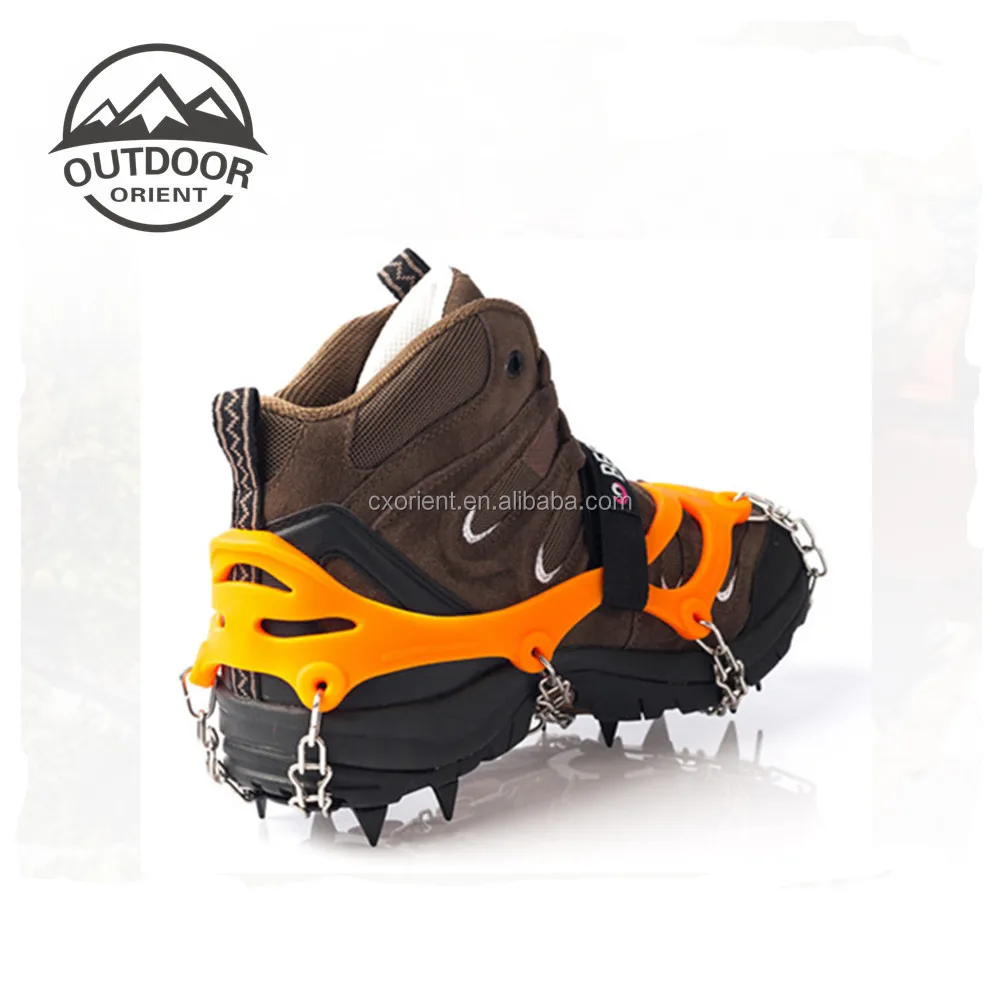 Non-slip Ice Snow Climbing Anti-Slip Shoe Covers Spike Cleats Crampons
